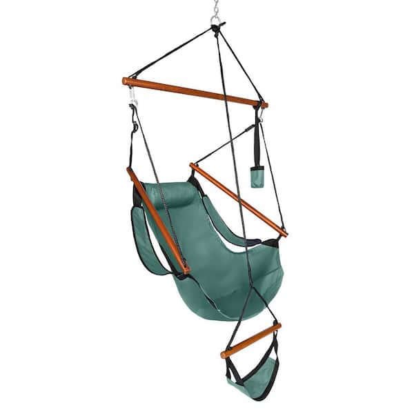47 in. Upgraded Unique Hammock Hang in.g Sky Chair, Air Deluxe Sw in.g Seat with Rope