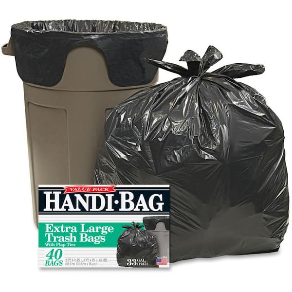 Webster Handi Bag 33 Gal. Can Liner (40-Count)
