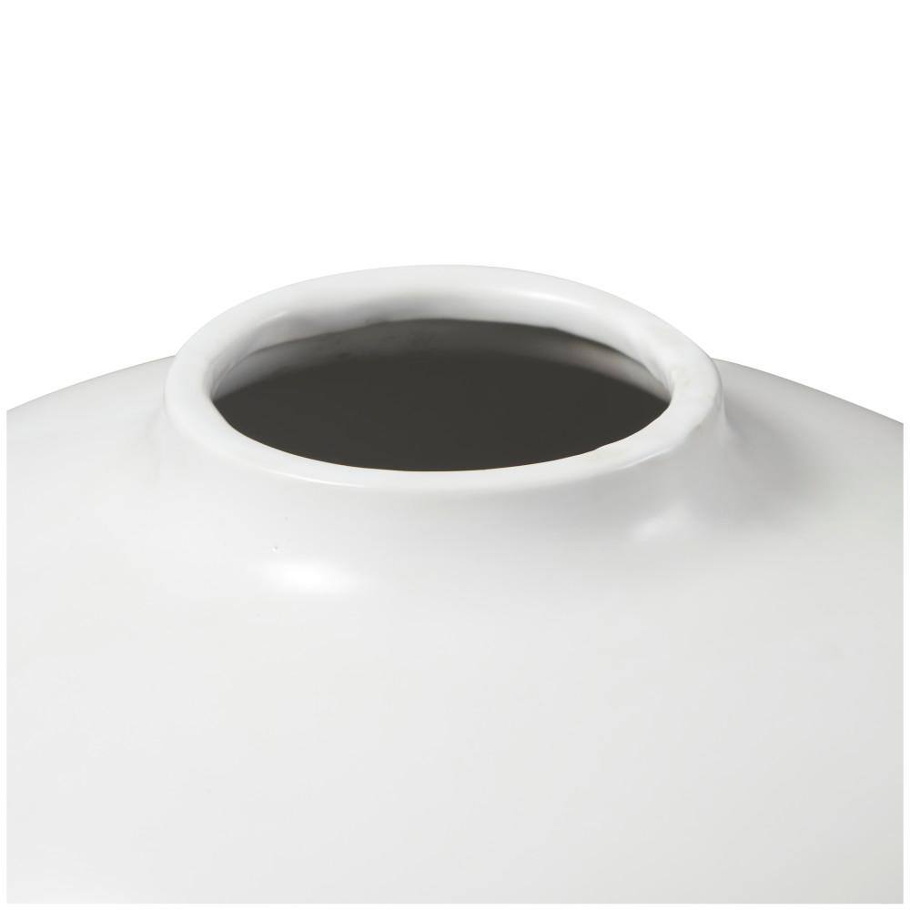 White Ceramic Novelty Table Vase