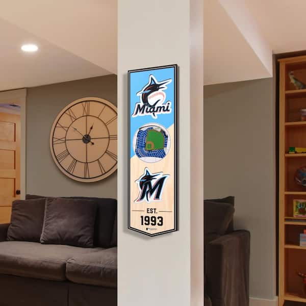 YouTheFan MLB San Diego Padres 6 in. x 19 in. 3D Stadium Banner-Petco Park  0953821 - The Home Depot