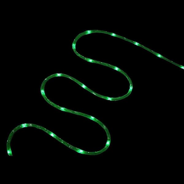 Starlite Creations 18 ft. 72-LED Mini Rope Green Lights
