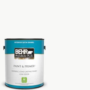1 gal. Ultra Pure White Satin Enamel Low Odor Interior Paint & Primer