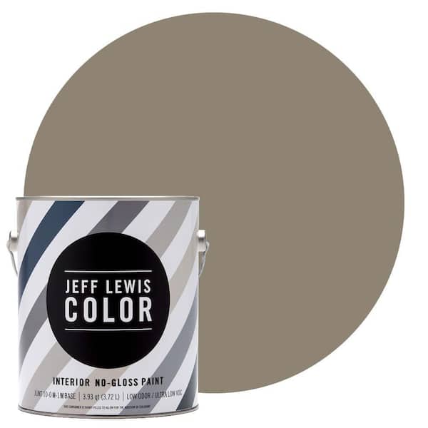 Jeff Lewis Color 1-gal. #JLC110 Clay No-Gloss Ultra-Low VOC Interior Paint