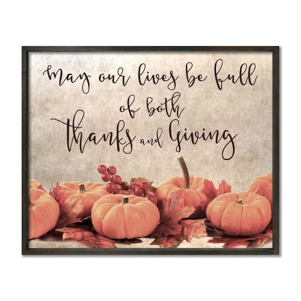 Unbranded May Our Lives Be Full Farmhouse Decorative Sign - 24 in. x 30 in.