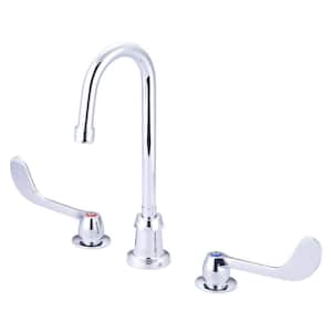 2-Handle Standard Standard Kitchen Faucet in Polished Chrome