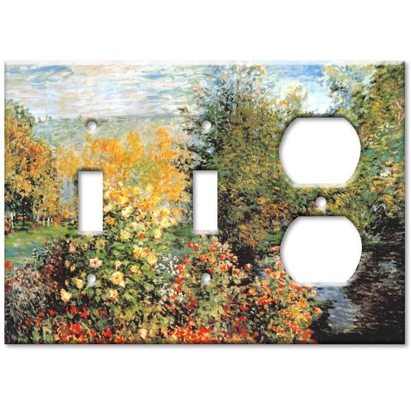 Art Plates Monet Stiller Winkle 2 Switch/Outlet Combo Wall Plate