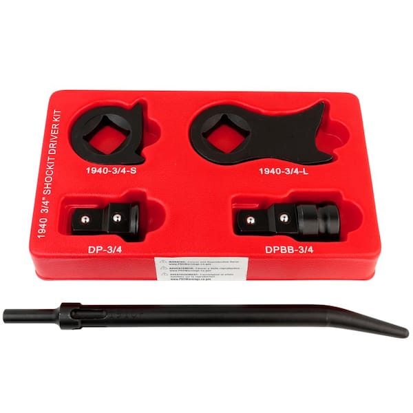 Unbranded 5-Piece 3/4 in. Drive Kentucky Kicker Shockit Driver Kit