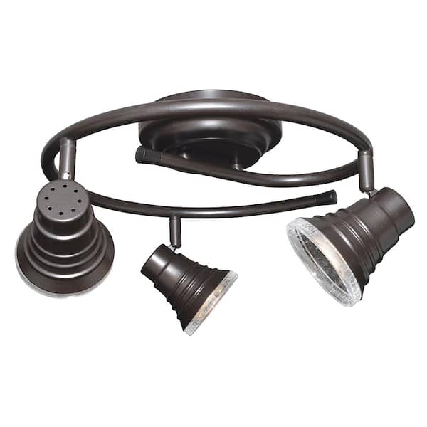Aspects 2 ft. Oil-Rubbed Bronze Integrated LED Fixed Track Lighting Kit