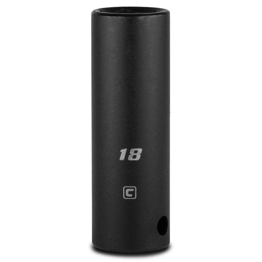 1/2 in. Drive 18 mm 6-Point Metric Deep Impact Socket price history on PriceWatchPro