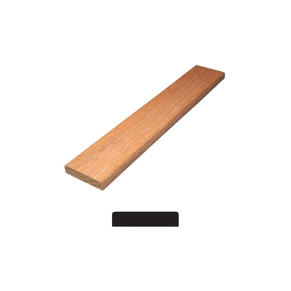 Weaber 0.3125 in. D 1.4375 in. W Wood Stop Molding