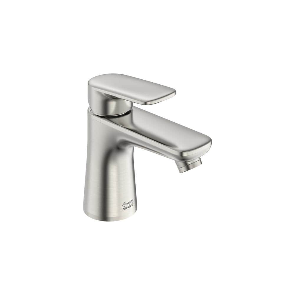 Brushed Nickel Petite Single-Handle Bathroom Faucet