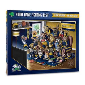 NCAA Notre Dame Fighting Irish Purebred Fans Puzzle-A Real Nailbiter (500-Piece)