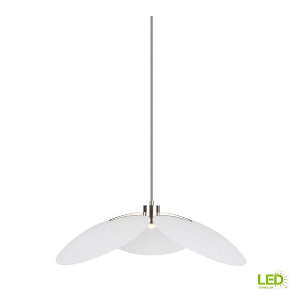 Generation Lighting Oma 1-Light White LED Pendant