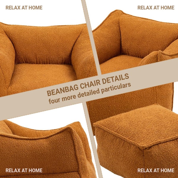 Bean bag accent online chair