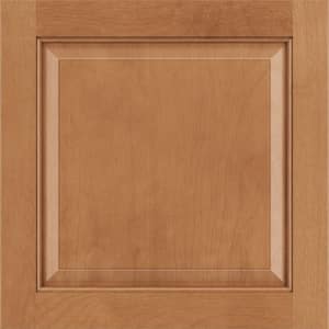Westerly 14 9/16-in. W x 14 1/2-in. D x 3/4-in. H Cabinet Door Sample in Maple Spice