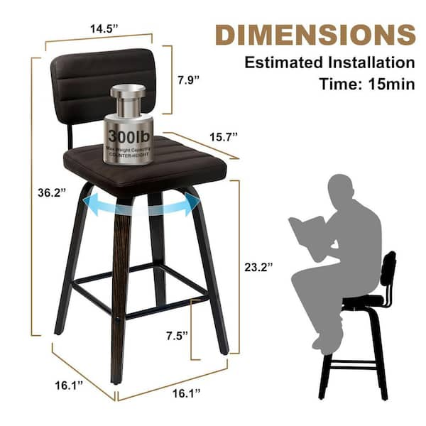 Bar stool clearance height