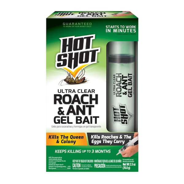 2.5 oz. Ultra Clear Roach and Ant Gel Bait