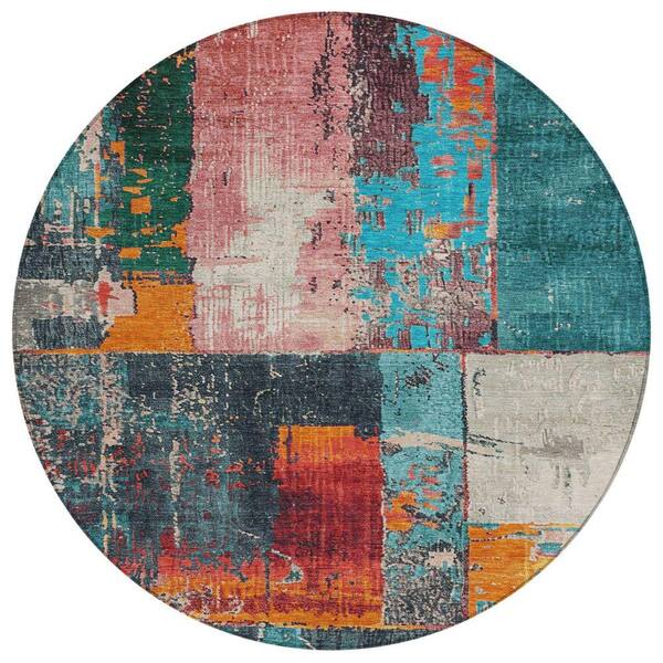 Addison Rugs Chantille Machine Washable Indoor/Outdoor Abstract ACN1866 ...
