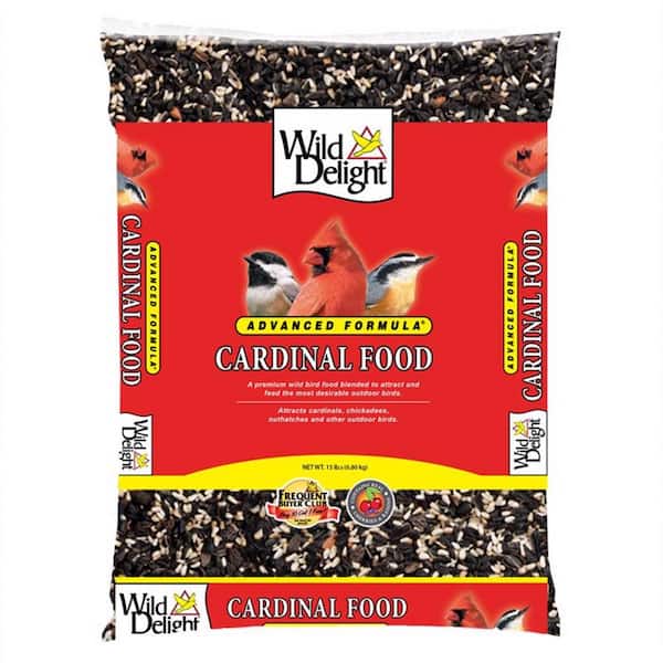 WILD DELIGHT 15 lb. Cardinal Sunflower Seeds Wild Bird Food