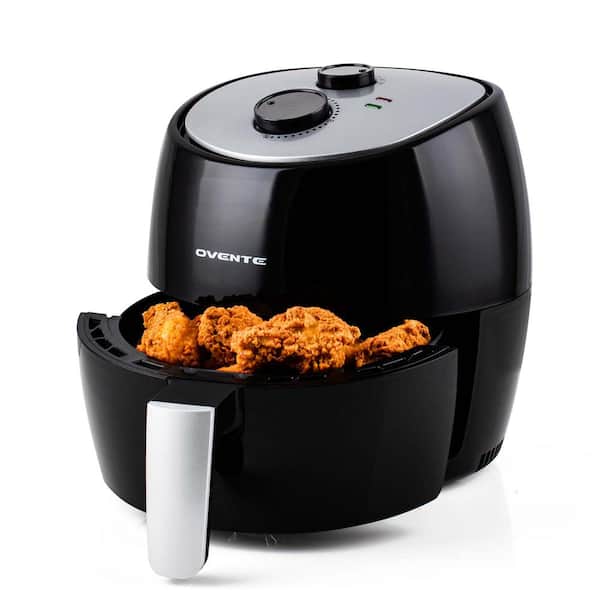 Hamilton Beach 3.2 Quart Digital Air Fryer Oven with 6 Presets,  Easy to Clean Nonstick Basket, Black (35065): Home & Kitchen
