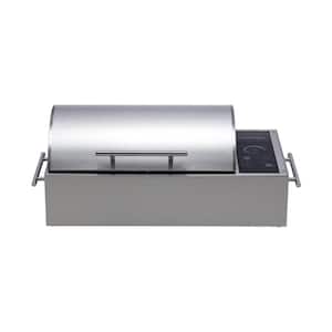 Floridian Portable Electric Grill in Stainless Steel with IntelliKEN Touch Control