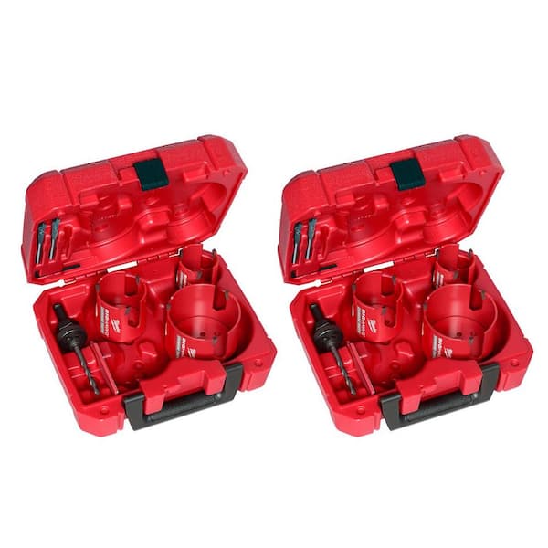 Milwaukee 14 piece hole best sale saw kit