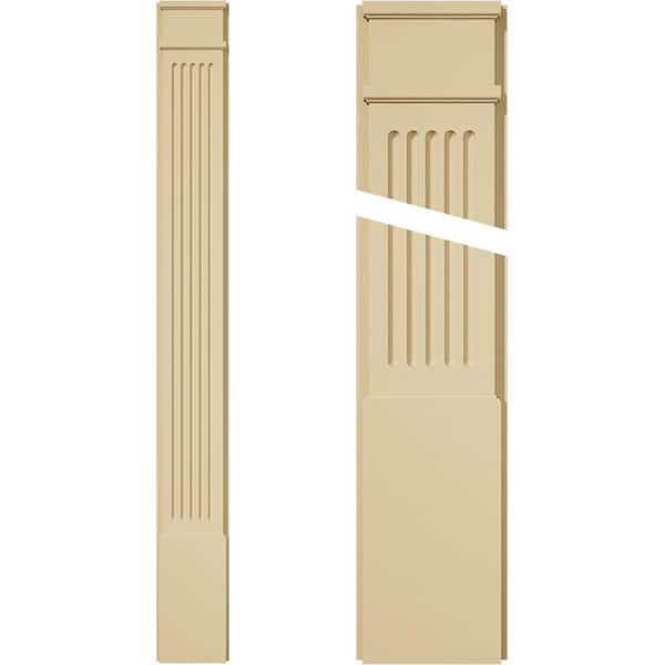 Ekena Millwork 2 in. D x 9 in. W x 82 in. L Primed Polyurethane Pilaster 1- Pack