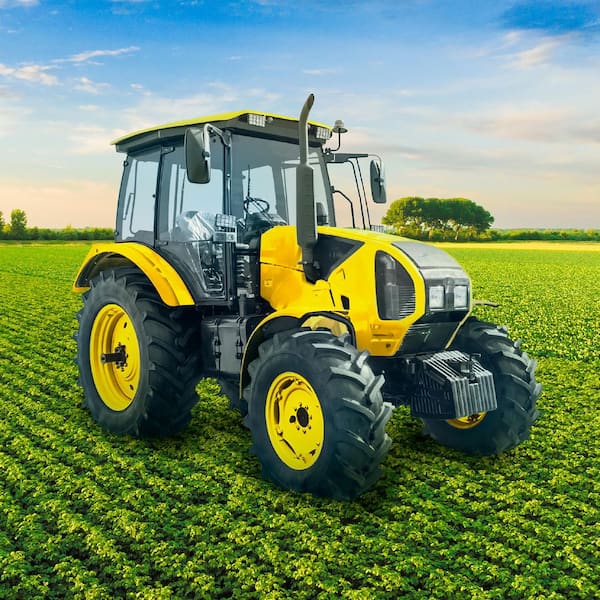 12 oz. Farm & Implement J. D. Yellow Gloss Enamel Spray Paint (6-Pack)