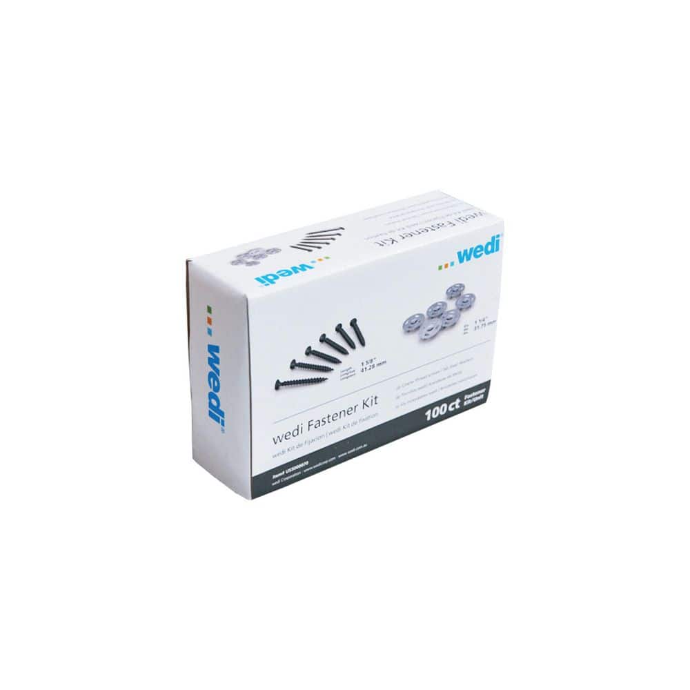 Fastener Kit (100 Screws x 100 Washers with Tabs) for Shower Underlayment price history on PriceWatchPro