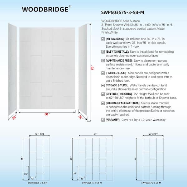 36'' W x 75'' H Base Unit Stock