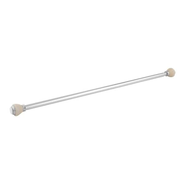 Popular Bath Products Pavillion 72 in. Chrome Tension Shower Rod