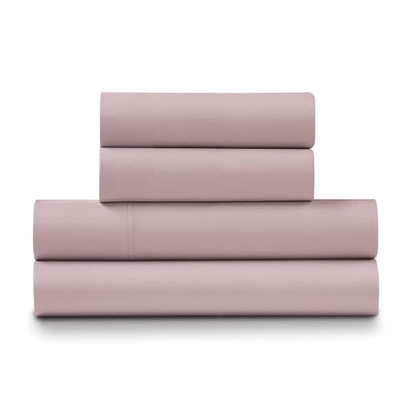 ELLA JAYNE Bamboo Deep-Pocket 4-Piece California King Sized, Rose Sheet Set
