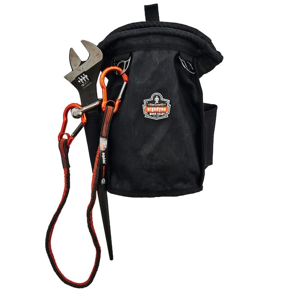 Tool Pouch, Water-Repellent Bag with Belt Loops, 7.5 x 7 x 3.5