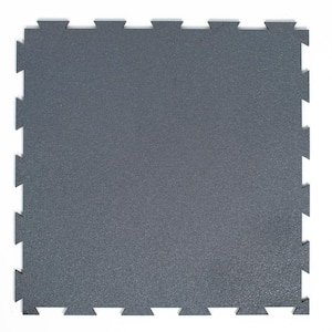 1.58 ft. x 1.58 ft. Granite Precision Lock Utility Rubber Flooring (25 sq. ft./Pack)