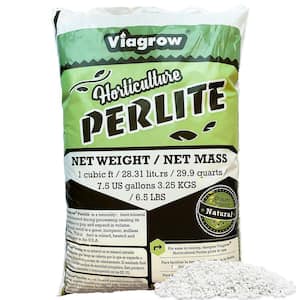 1 cu. ft./29 Qt. Organic White Perlite Planting Soil Additive and Growing Medium