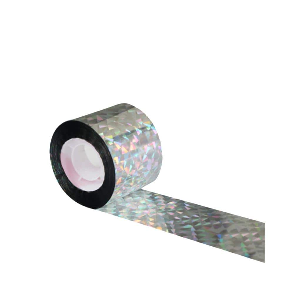 Wellco 1.89 in. x 360 ft. Double Sided Holographic Bird Scare Tape, Laser  Grid (1-Pack) DSHBST31P - The Home Depot