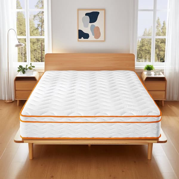 Popular Series Twin XL Medium Skin-Friendly Gel Memory Foam Hybrid Mattress 12 in. Breathable Cooling Mattress