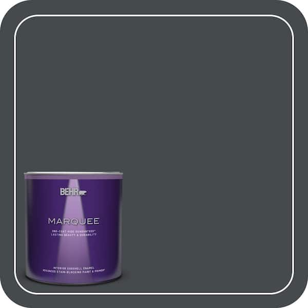 BEHR MARQUEE 1 qt. Home Decorators Collection #HDC-WR14-4 Winter Coat Eggshell Enamel Interior Paint & Primer