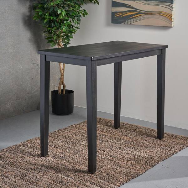 dark grey bar table