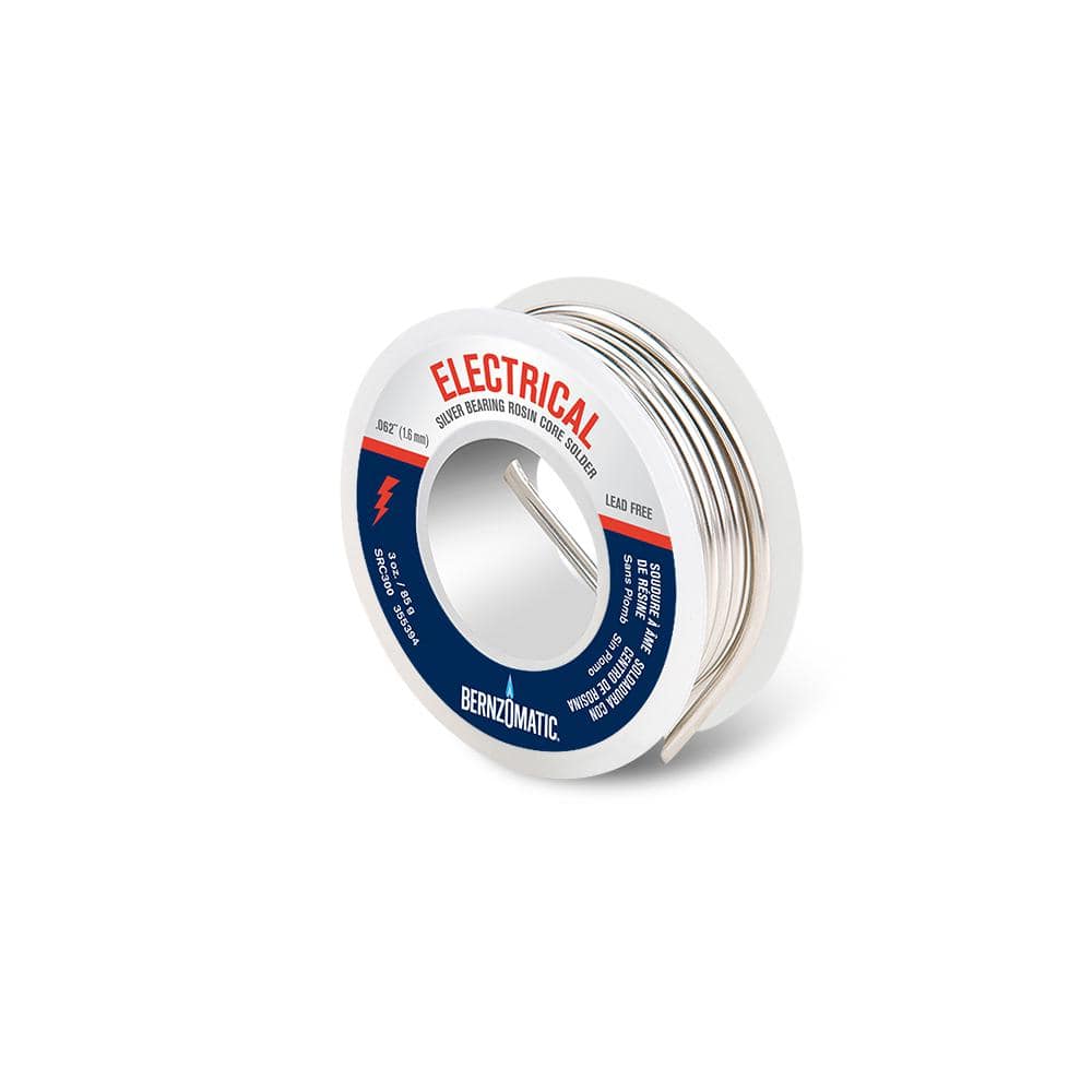 Bernzomatic 3 oz. Lead-Free Rosin Core Solder 327793 - The Home Depot