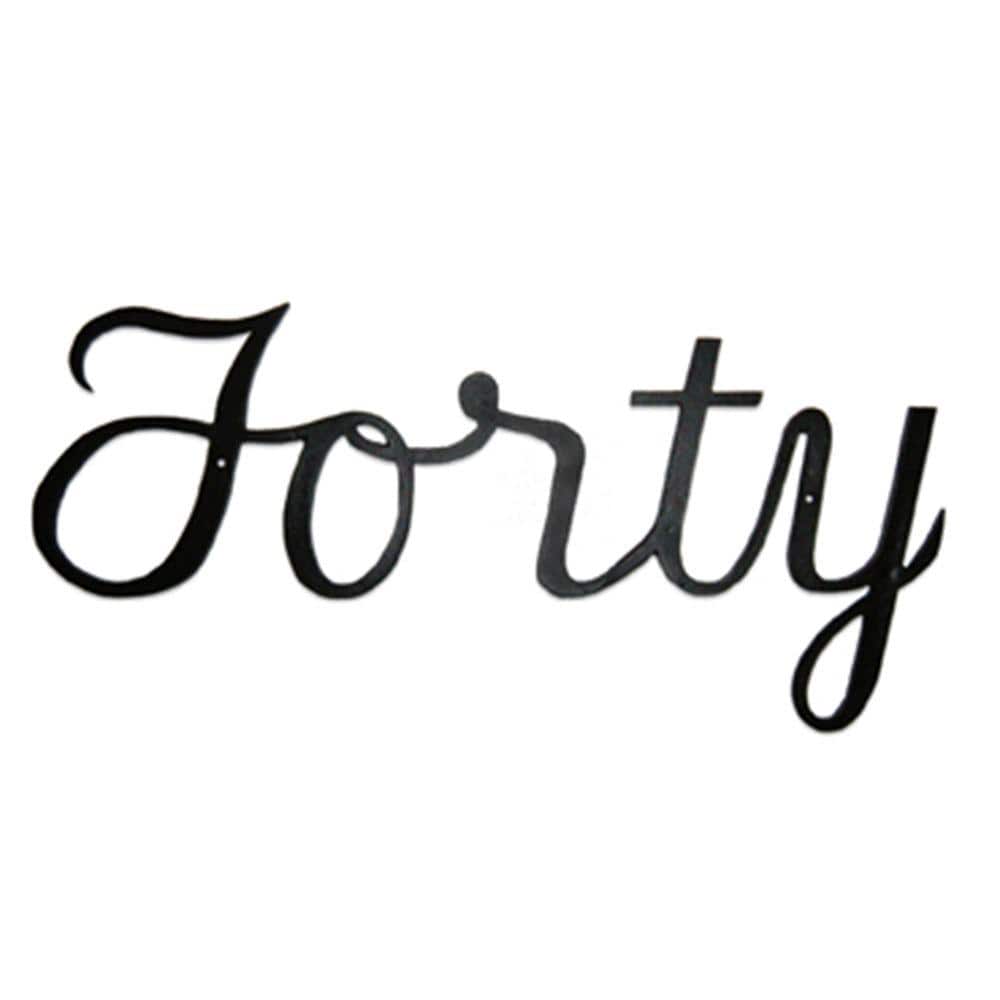 5.25 in. Aluminum Script House Number Forty price history on PriceWatchPro