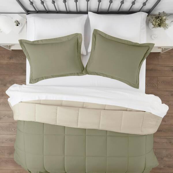 Cal King Reversible Comforter Set 