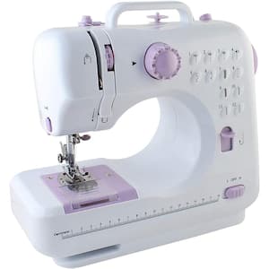 Advanced Crafting Sewing Machine, 12 Built-In Stitches Lavender Purple