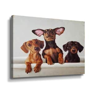 '3 Amigos' by Lucia Heffernan Canvas Wall Art