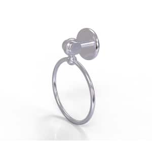 Allied Brass Mercury Collection Towel Ring with Twist Accent - On
