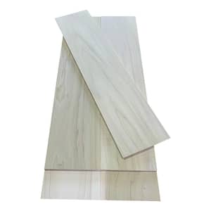 1/4 in. x 5.5 in. x 2 ft. Poplar S4S Hardwood Hobby Board (5-Pack)