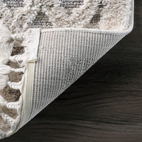 フランフラン Lattice Hot Carpet Rug L 190x190 エルフィア ホットカーペットラグ L 1900×1900 グレー