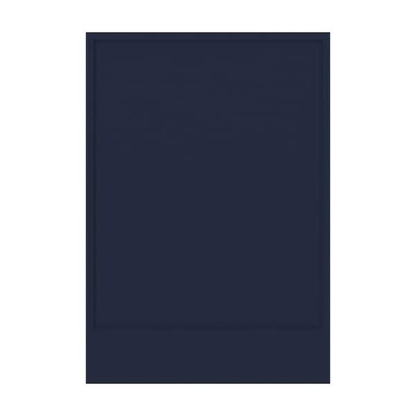 Franklin 0.75 in. W x 24 in. D x 34.5 in. H Base Matching End Panel in Vessel Blue
