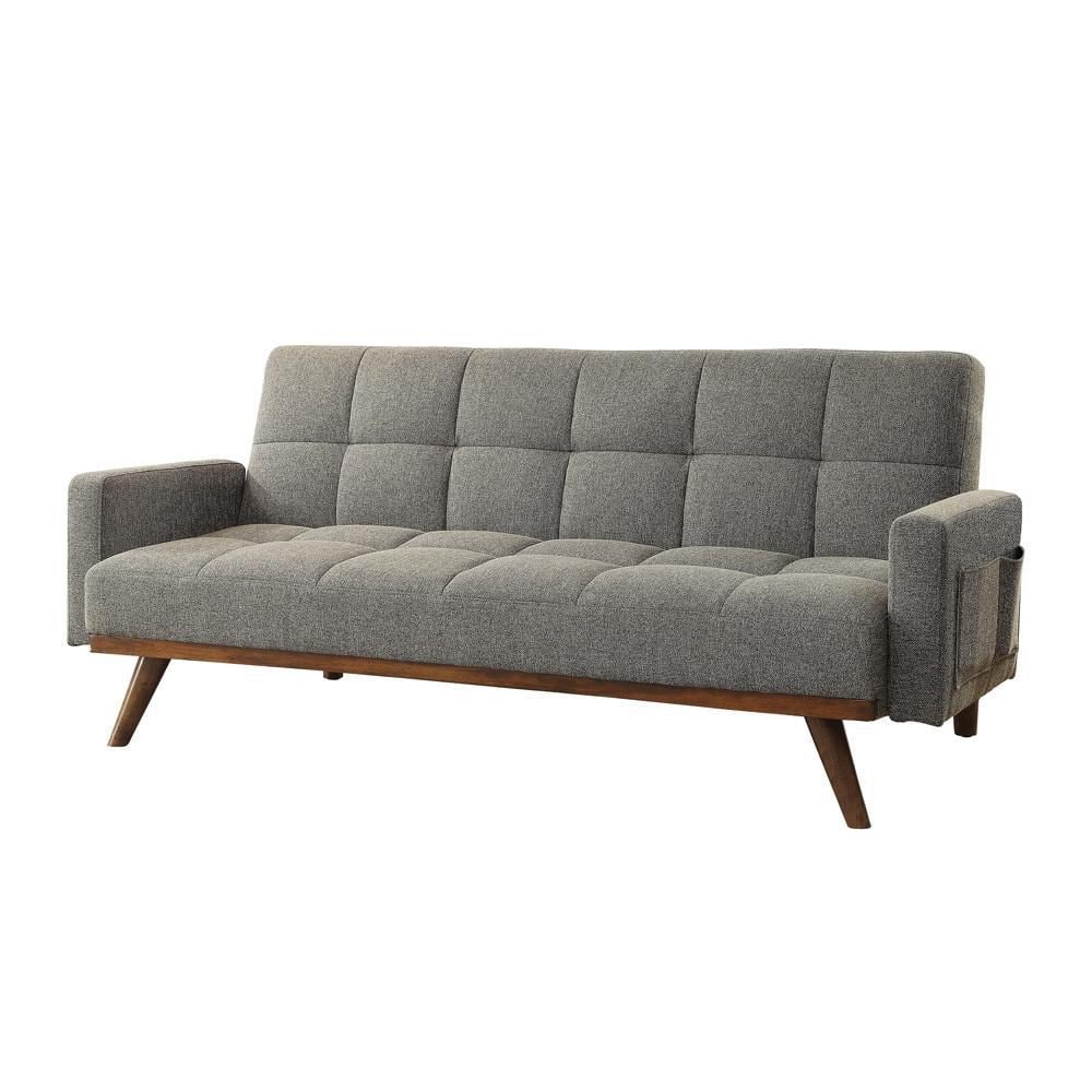 Liam Gray/Oak Futon Frame AA043F848S The Home Depot