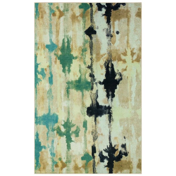 Mohawk Home Vorma Natural 5 ft. x 8 ft. Abstract Area Rug